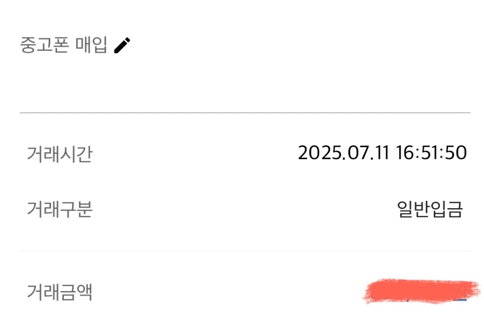 현역 비대면 폰테크 후기